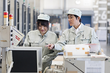 製品の品質検査における資料作成･ﾌｧｲﾘﾝｸﾞ等の作業