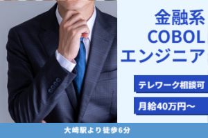 COBOLスキルを活かせる！金融系システム開発