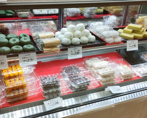 短期の和菓子販売　8/14～20