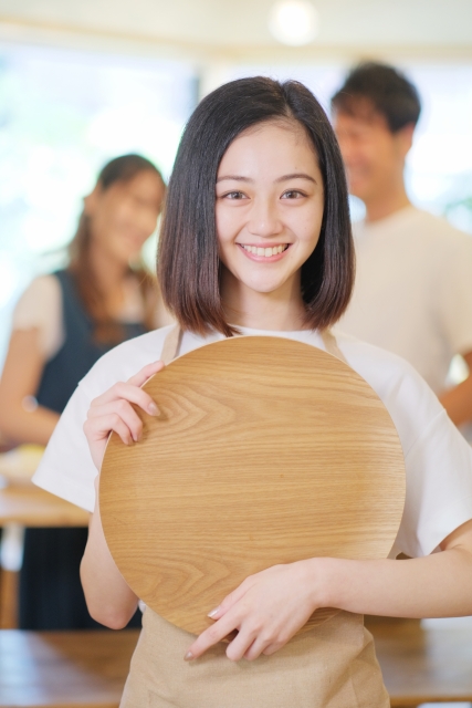 横浜そごうで和菓子カフェホールスタッフ